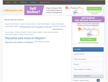 Tablet Screenshot of enbelgrano.com